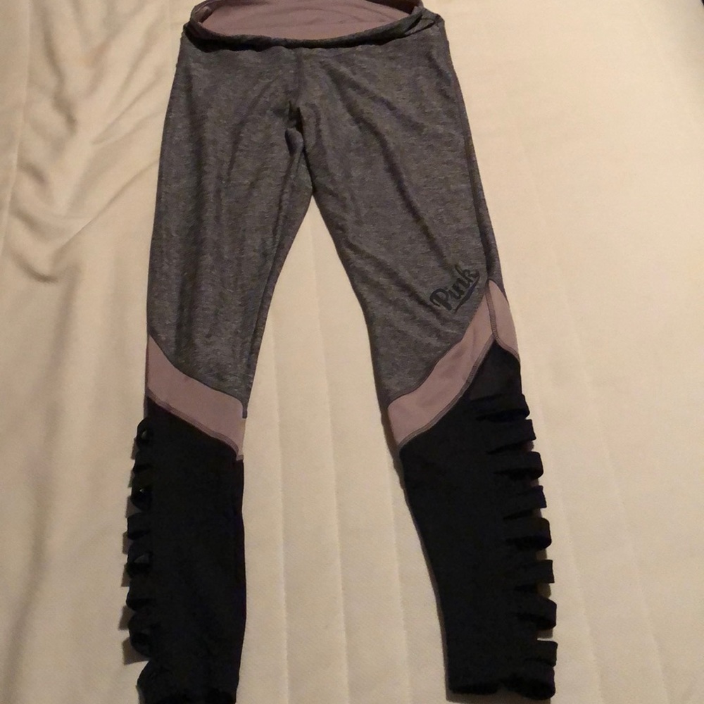 Pink yoga workout pants